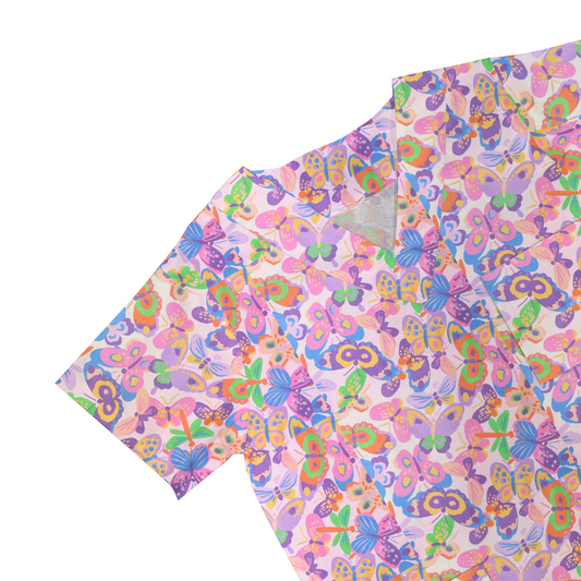 Rainbow Ramble Scrub Top